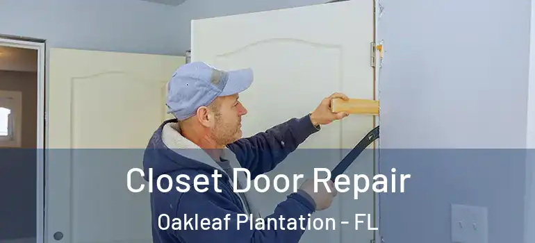  Closet Door Repair Oakleaf Plantation - FL