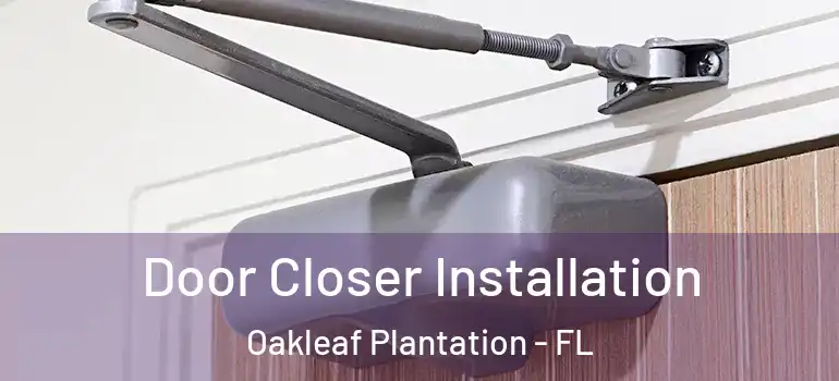 Door Closer Installation Oakleaf Plantation - FL