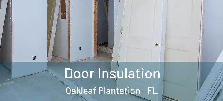  Door Insulation Oakleaf Plantation - FL