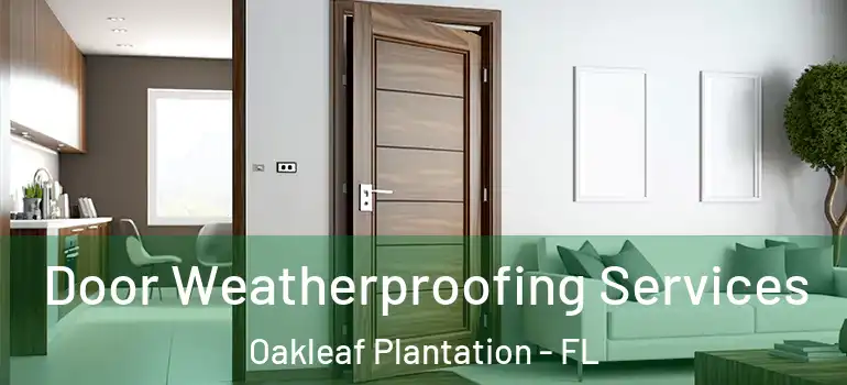  Door Weatherproofing Services Oakleaf Plantation - FL