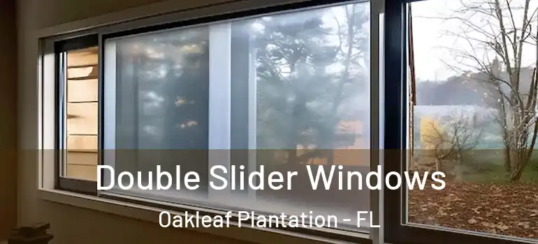  Double Slider Windows Oakleaf Plantation - FL