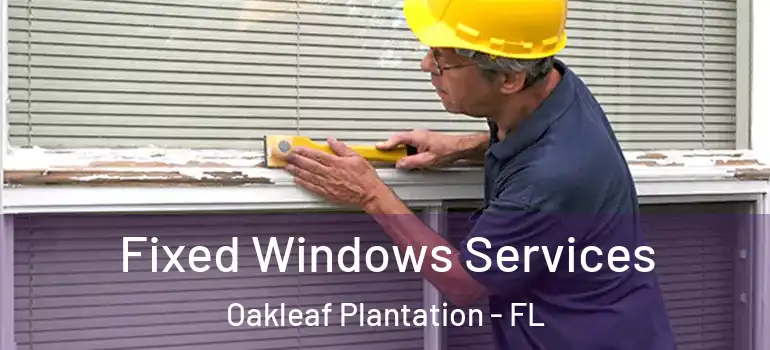  Fixed Windows Services Oakleaf Plantation - FL