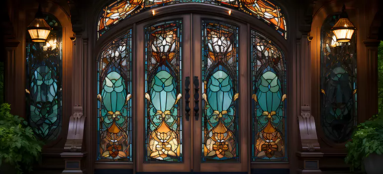 Wrought Iron Storm Door in Oakleaf Plantation, FL