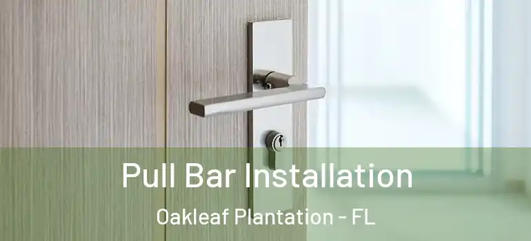  Pull Bar Installation Oakleaf Plantation - FL