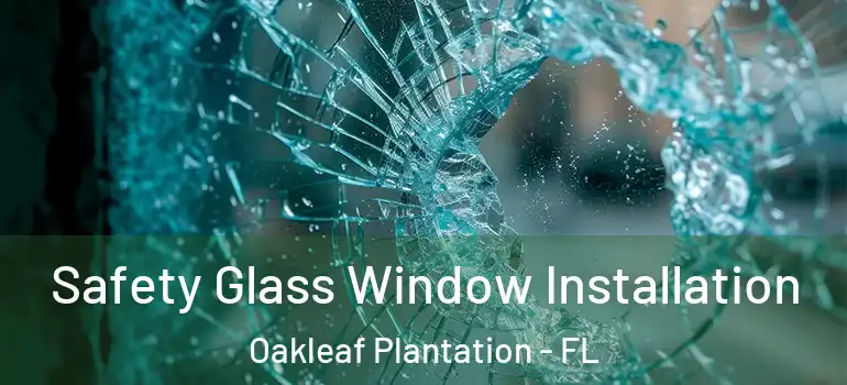  Safety Glass Window Installation Oakleaf Plantation - FL