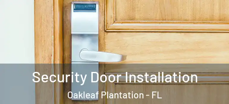  Security Door Installation Oakleaf Plantation - FL