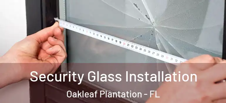  Security Glass Installation Oakleaf Plantation - FL