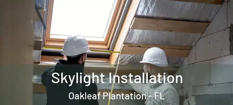  Skylight Installation Oakleaf Plantation - FL