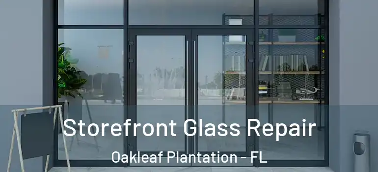  Storefront Glass Repair Oakleaf Plantation - FL