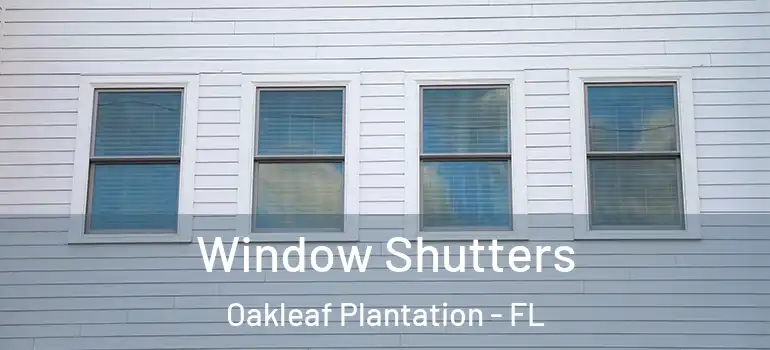  Window Shutters Oakleaf Plantation - FL