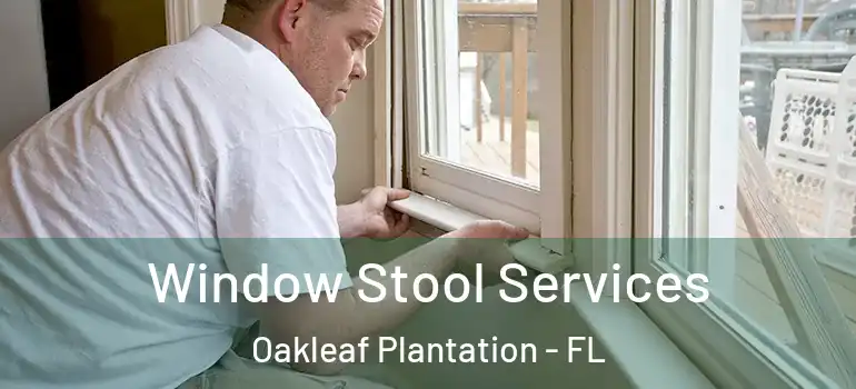  Window Stool Services Oakleaf Plantation - FL